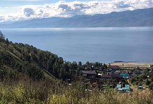 Baikal-Bahn Sibirien, Russland, 2 Station Kulkut 156-158 km Baikalrundbahn
