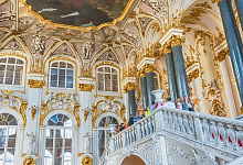 Die Eremitage/ Winterpalast in Sankt Petersburg, Russland