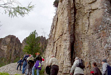 KREUZFAHRTEN AUF DER LENA, Lena-Felsen, Sibirien