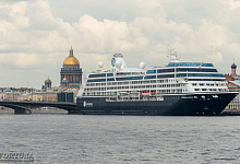 Passagierhafen  Englischer Kai von St. Petersburg, Russland