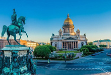8-tägige Reise nach St. Petersburg. Isaak-Kathedrale