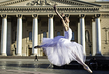 Das Bolschoi Theater in Moskau, Russland