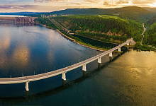 Der Jenissei, Russland