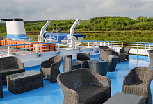 Sibirien Flusskreuzfahrten auf der Lena in Russland, MS DEMJAN BEDNI