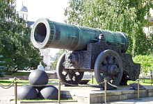 Zarenkanone im Moskauer Kreml, Russland