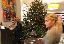 Hotel Angleterre 4+* in St. Petersburg, Russland. Silvester