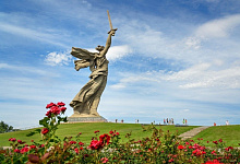Wolga Kreuzfahrten durch Russland. Wolgograd