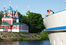 Uglitsch, Wolga-Kreuzfahrt in Russland
