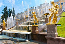Peterhof, St. Petersburg, Russland