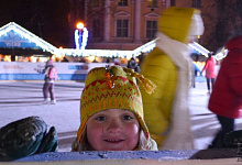 Silvester in St. Petersburg, Russland