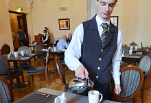 Hotel Hilton Moscow Leningradskaya 4+* Frühstücksbuffet, Moskau, Russland