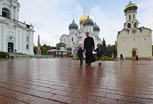 Sergiev Possad (Zagorsk) eine der bekanntesten Klosterstädte Russlands