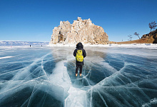 Baikalsee im Winter / Wintertour zum Baikalsee, Sibirien