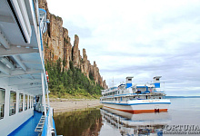 Sibirien Flusskreuzfahrten auf der Lena in Russland, MS DEMJAN BEDNI