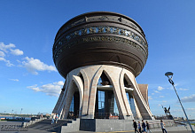 Wolga-Kreuzfahrten durch Russland. Kazan