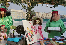 Silvester Nowosibirsk Sibirien
