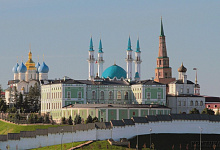 Russische Wolga Flusskreuzfahrten. Der Kasaner Kreml