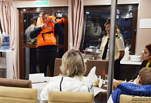 Flusskreuzfahrt durch Weissrussland. MS Belaya Russ, Crew