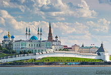 Wolga Kreuzfahrten durch Russland. Kasan